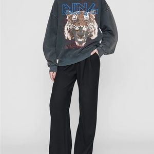 Anine bing tiger sweater shirt NWT size medium